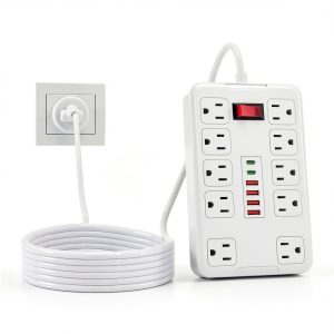 16-in-1 Power Strip with USB Charging Station Mountable-0