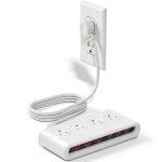 GaN Power Strip 10-in-1 Charging Station Compact Design-0