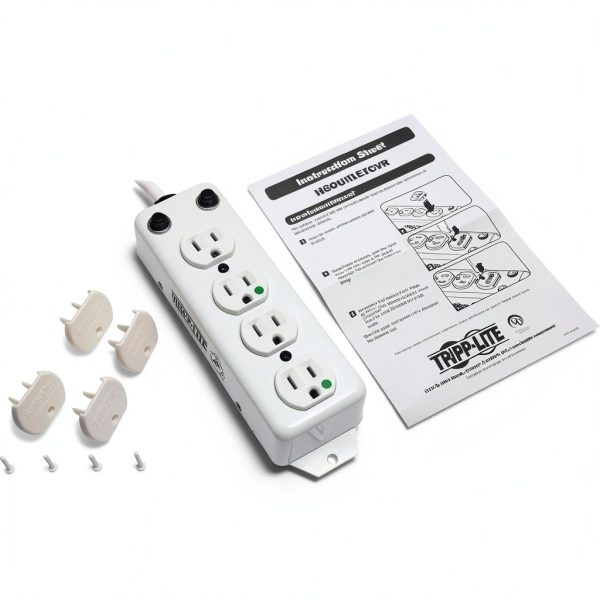 Tripp Lite Medical Power Strip 4 Outlets 15ft Cord-2