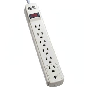 Power Strip 15A Circuit Breaker 15 Foot Cord Multi Outlet-0