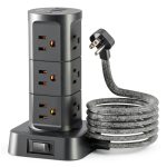 16-in-1 Charging Station Power Strip Tower Multiple Devices-0
