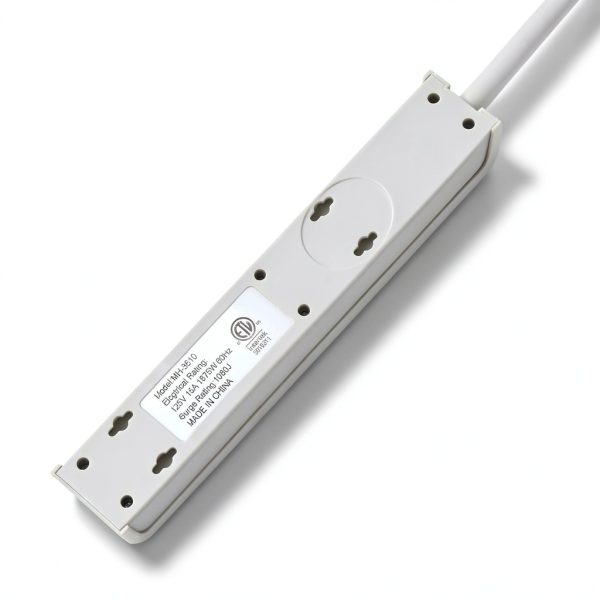 Pavo 6 Outlet Surge Protector Power Strip Wall Mount-1