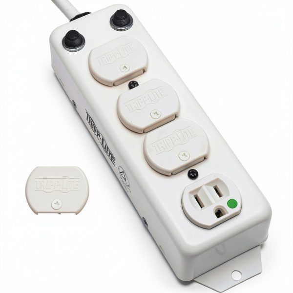Tripp Lite Medical Power Strip 4 Outlets 15ft Cord-3