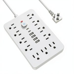 Pavo 17-in-1 Surge Protector Ultra-Slim Wall-Mountable-0