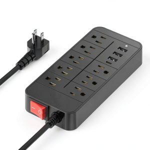 Pavo 12 in 1 Surge Protector Wall Mount Fast Charging-0