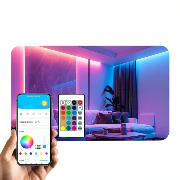 Smart LED Strip Light 16M Colors Tuya App Control USB-2