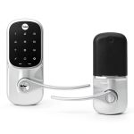 Yale Assure Lever Touchscreen Smart Lock – Black Suede & Satin Nickel-0