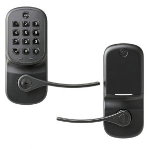 Yale Assure Lock Smart Wi‑Fi Lever with Keypad Black Suede – 199.99-0