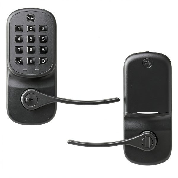 Yale Assure Lock Smart Wi‑Fi Lever with Keypad Black Suede – 199.99-0