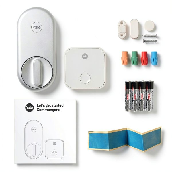 Yale Approach Smart Lock with WiFi Black and Silver Retrofit Deadbolt-8