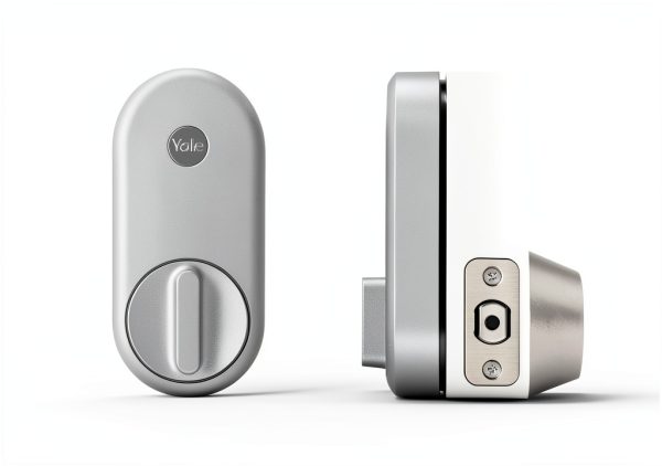Yale Approach Smart Lock with WiFi Black and Silver Retrofit Deadbolt-7